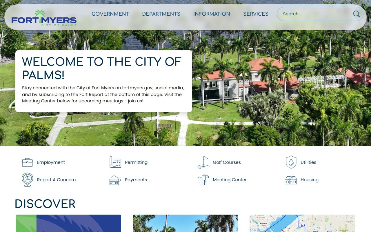 Fort Myers city website for unclaimed money research